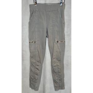 Wearables Gray Stretch Cargo Jogger Pants • Size S